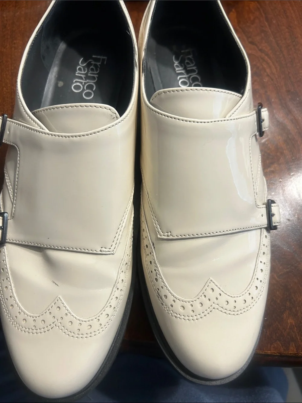 Franco Sarto Chance Monkstrap lug sole Oxford